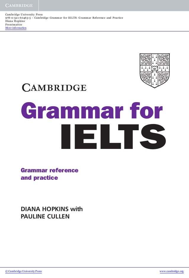 Grammar For Ielts Diana Hopkins Pdf